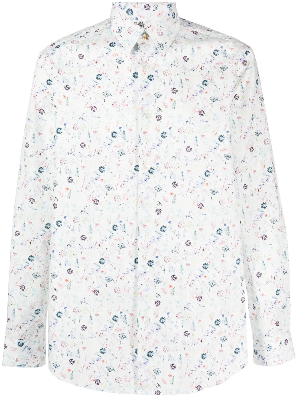 Paul Smith flower-print Cotton Shirt - Farfetch