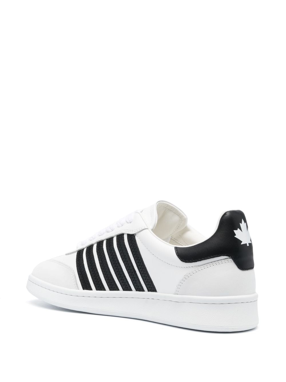 Shop Dsquared2 Boxer Low-top Sneakers In White