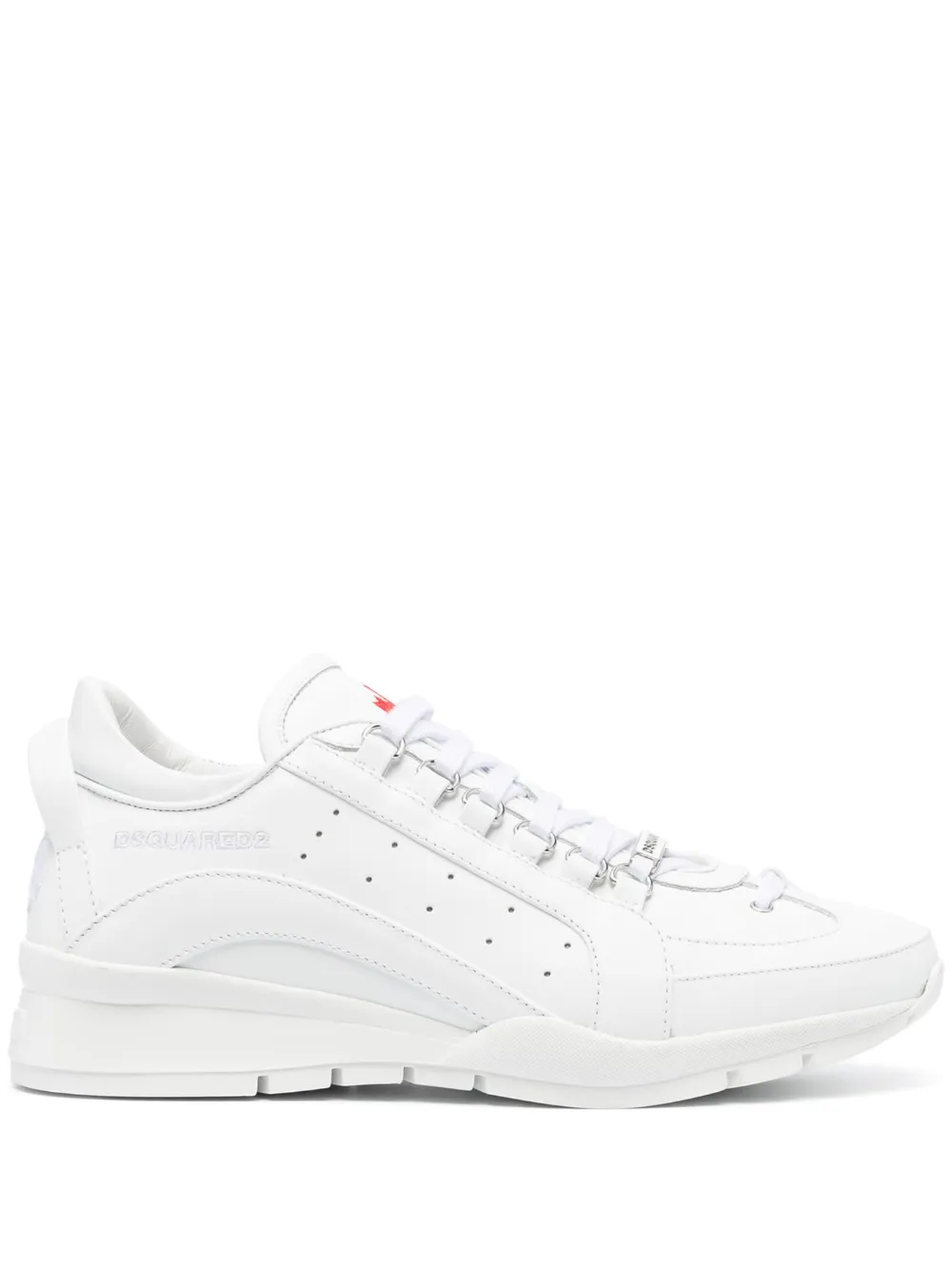 Shop Dsquared2 Legendary Low-top Sneakers In White