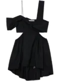 Cecilie Bahnsen Sally asymmetric blouse - Black