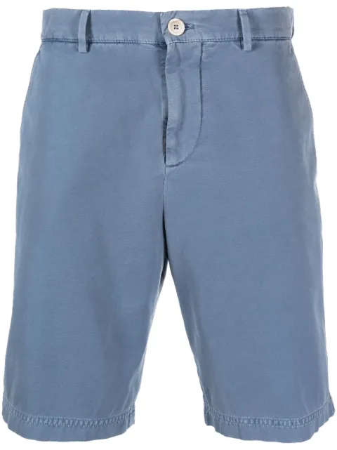 Brunello Cucinelli mid-rise cotton shorts