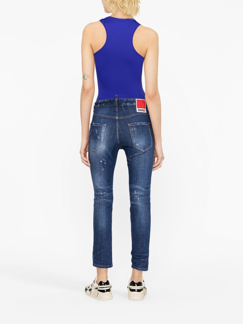 DSQUARED2 bleached skinny jeans Women