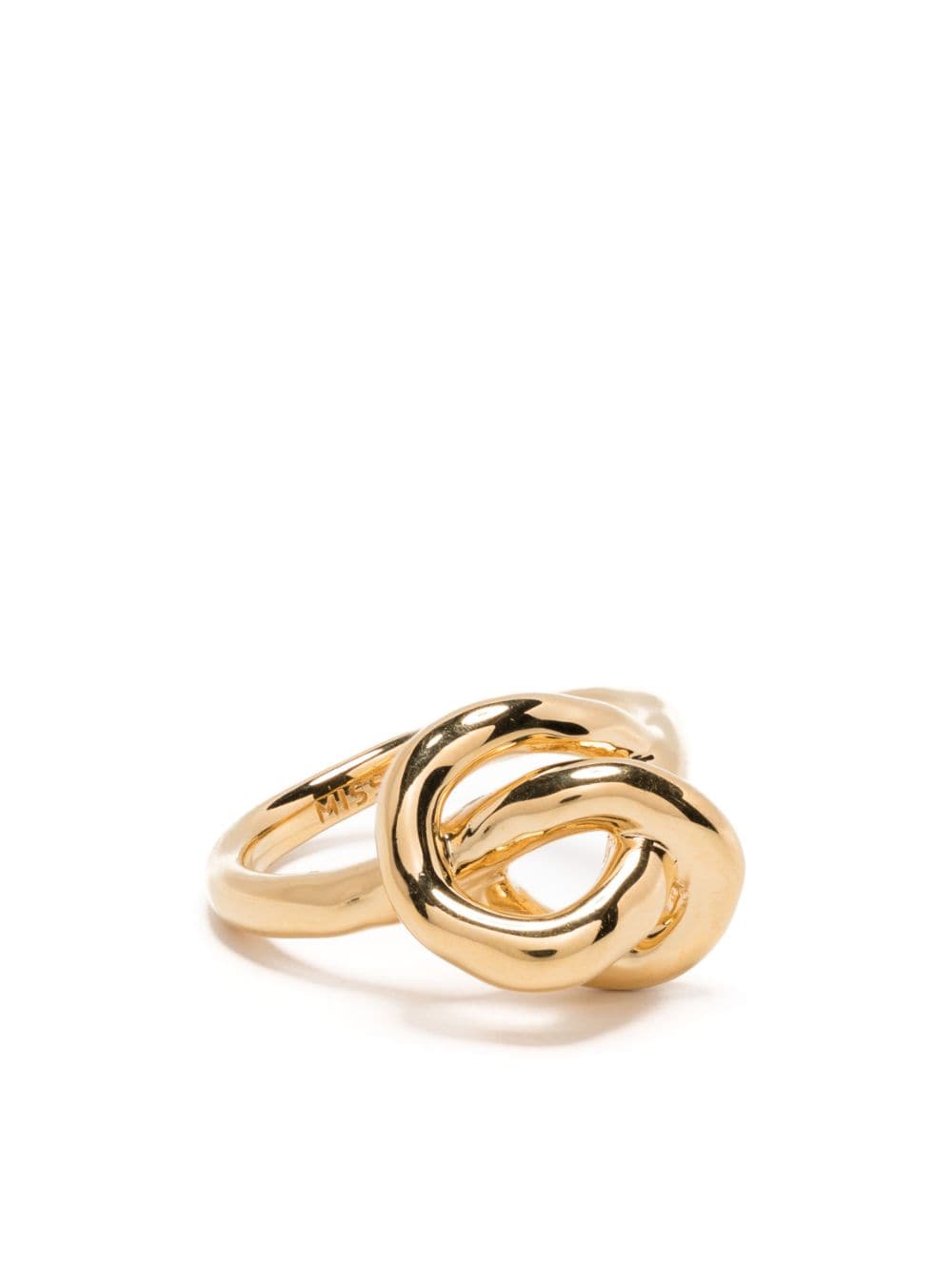 MISSOMA MOLTEN KNOT STACKING RING