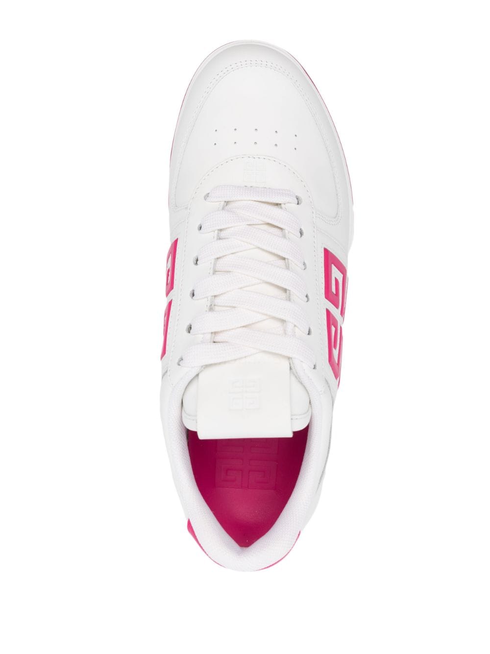 Shop Givenchy G4 Lace-up Sneakers In White