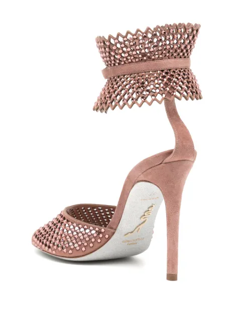 René Caovilla 110mm crystal-embellished sandals C11897105C001V903 - 2