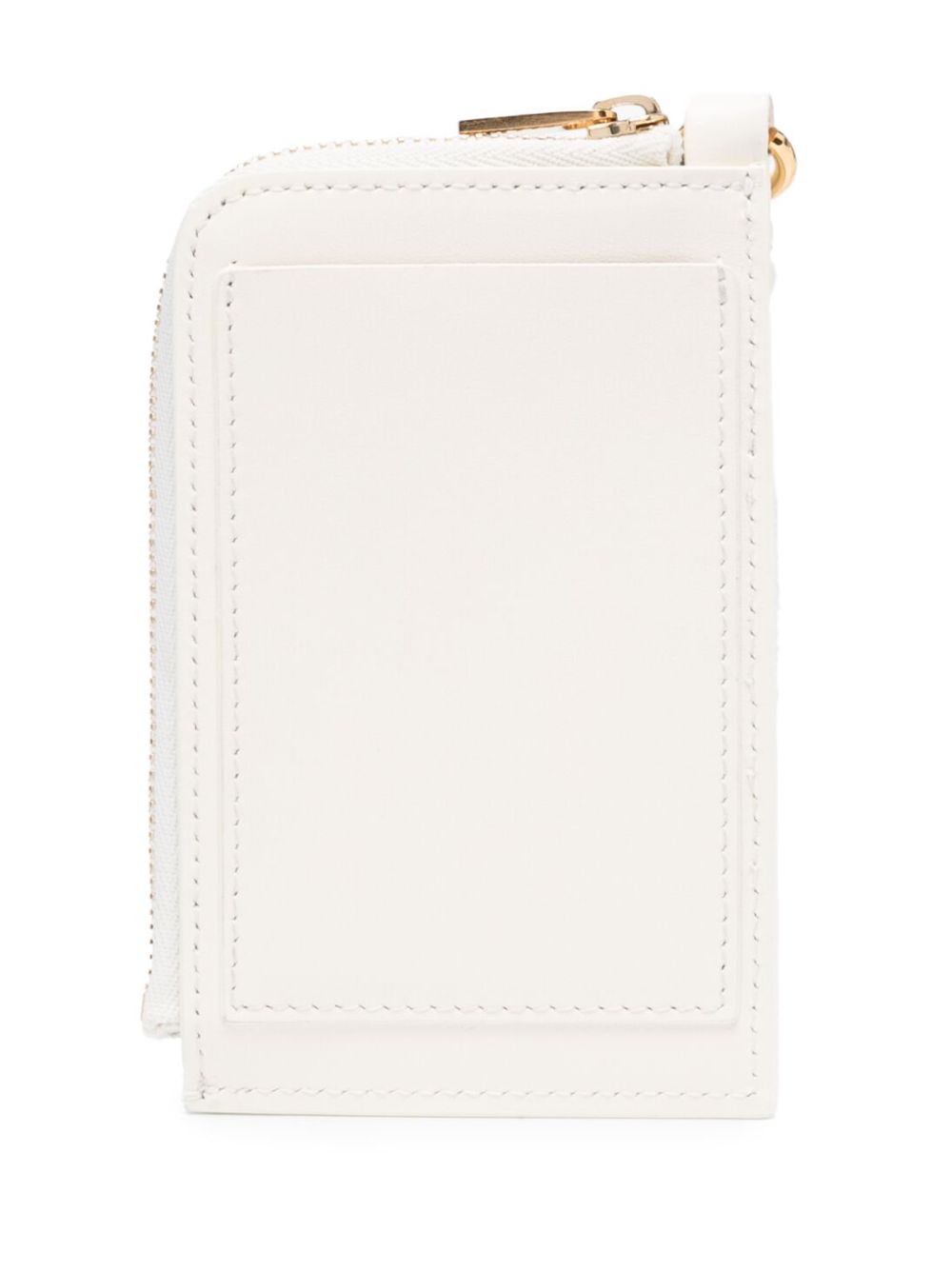 Jil Sander zip-up leather purse - Neutrals