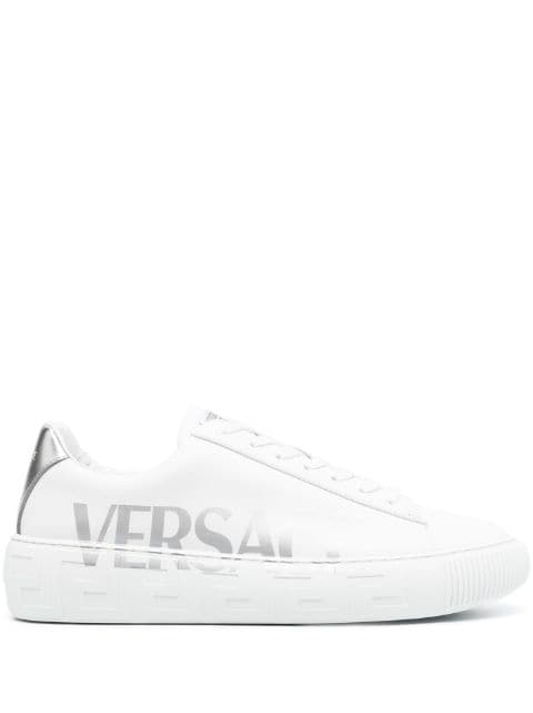 Versace - La Greca logo-print sneakers