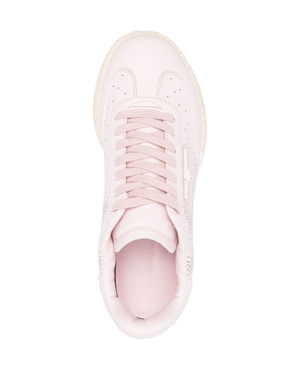 Stella McCartney sequin-embellished lace-up sneakers Women