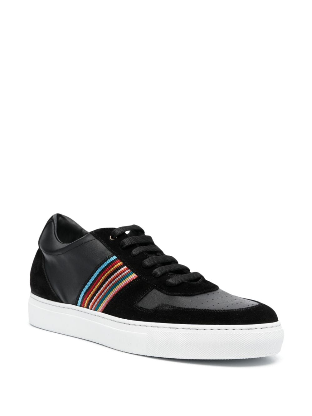 Paul Smith Fermi leather low-top sneakers - Zwart