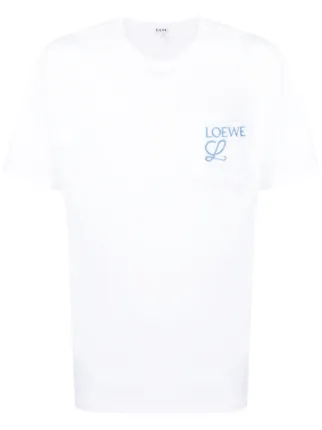 Loewe Logo T-shirt in White