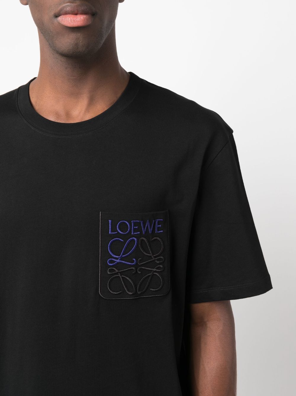 LOEWE logo-embroidered Cotton Shirt - Farfetch