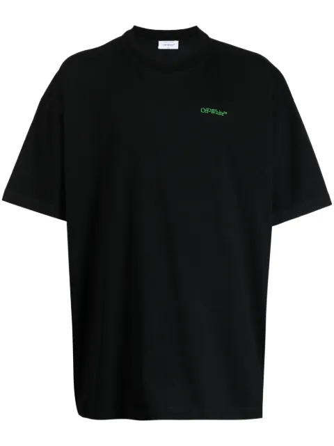 Off-White Moon Tab cotton T-shirt