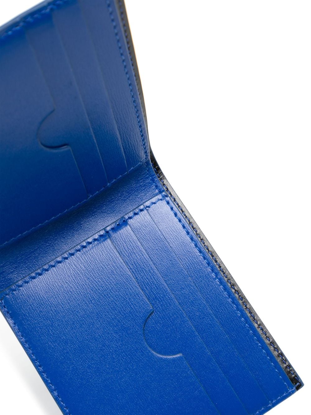 Shop Off-white Binder Outline Bi-fold Wallet In Blue