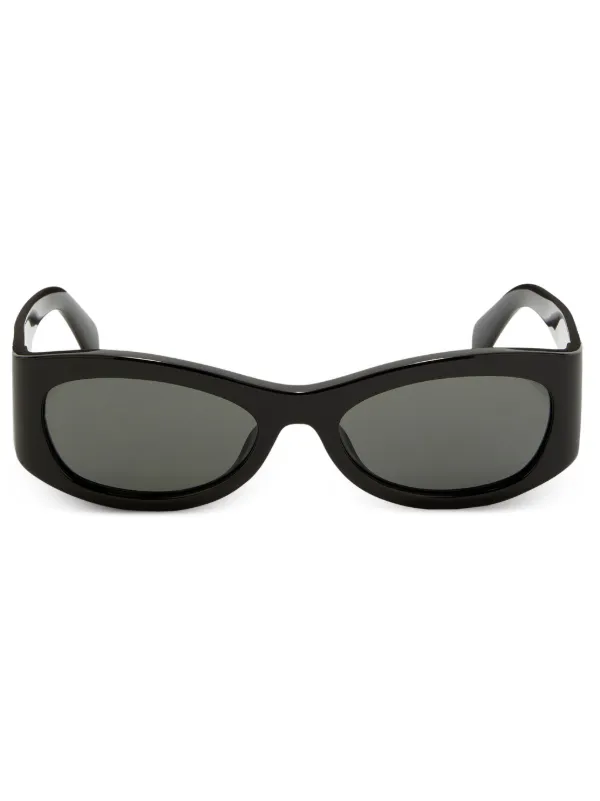 ambush ラウンドフレームサングラス Ambush Eyewear Bernie スクエアフレーム サングラス | グレー