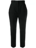 Alexander McQueen cropped wool trousers - Black