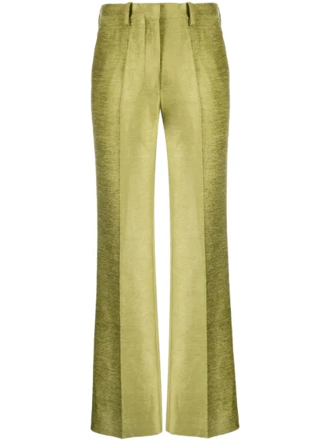 Victoria Beckham chenille straight-leg trousers
