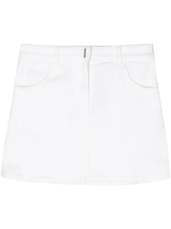 Givenchy denim mini skirt hotsell