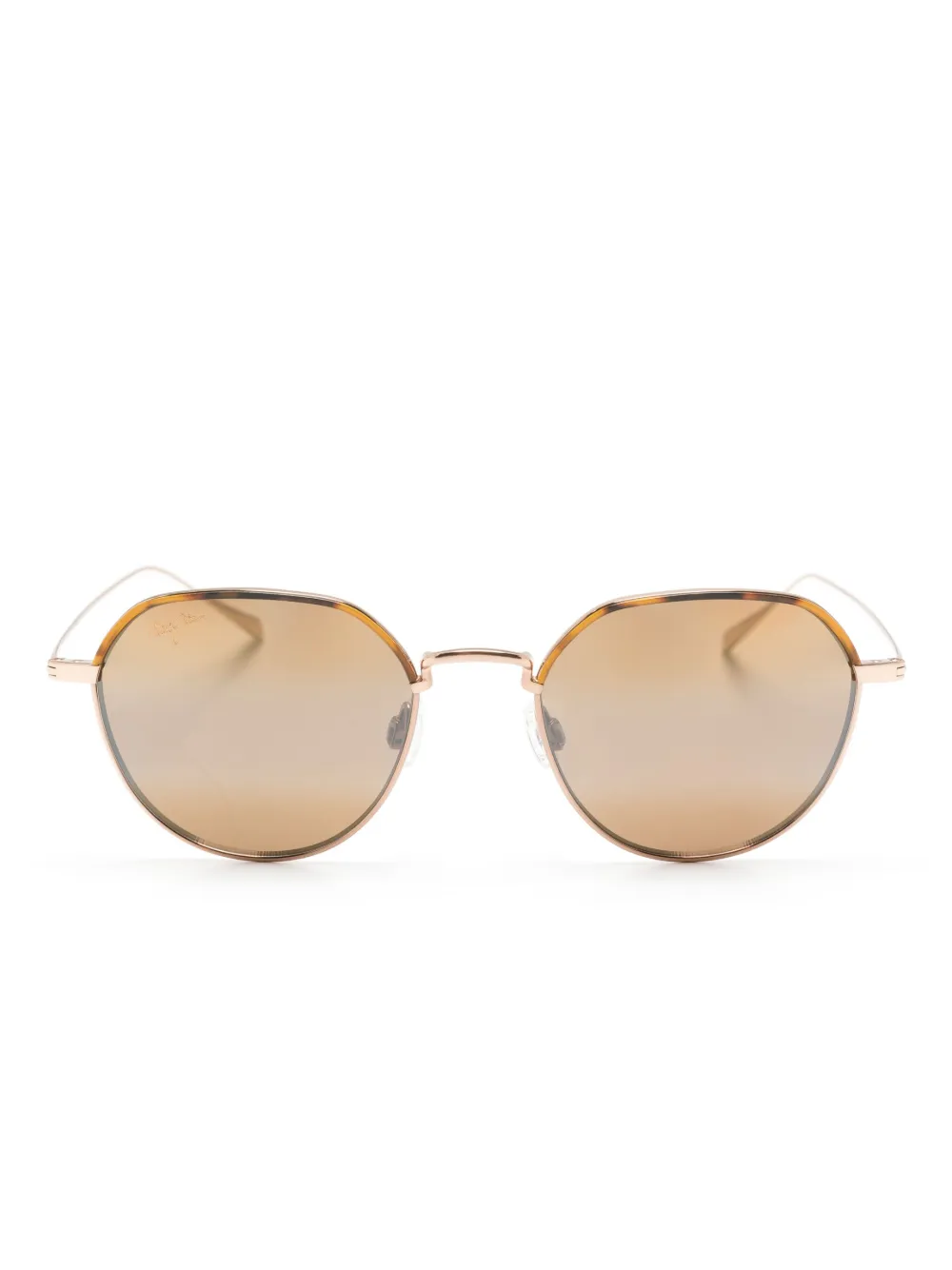 Maui Jim Island Eyes round-frame sunglasses | Gold | Image 1