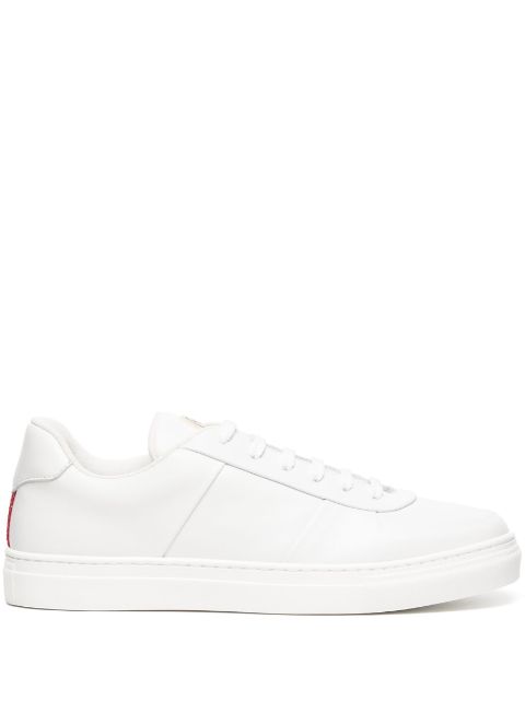 Moncler Enfant logo-patch low-top sneakers 