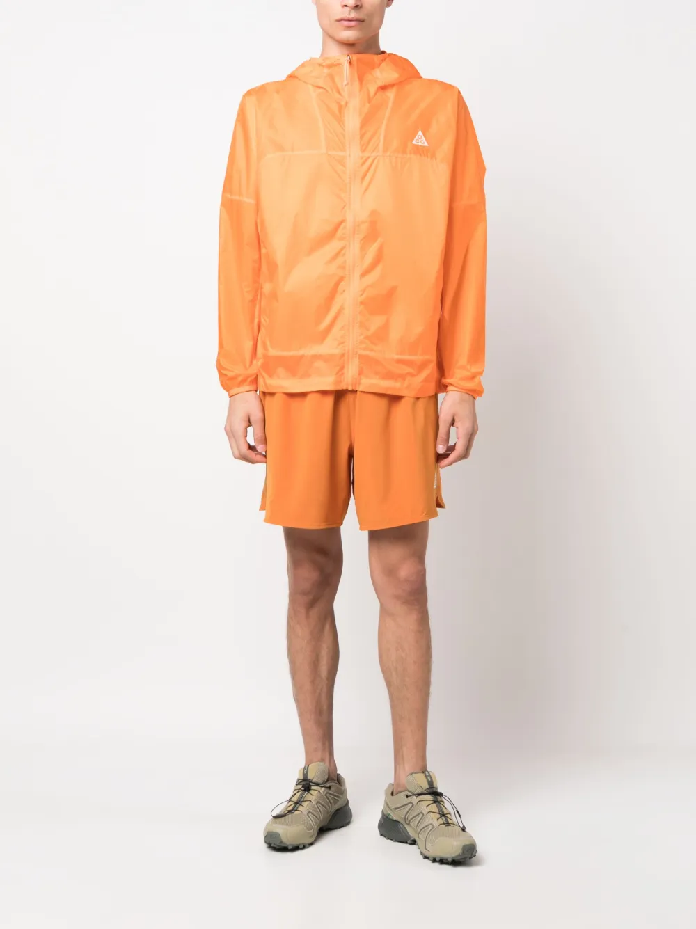 Nike Windjack met rits - Oranje
