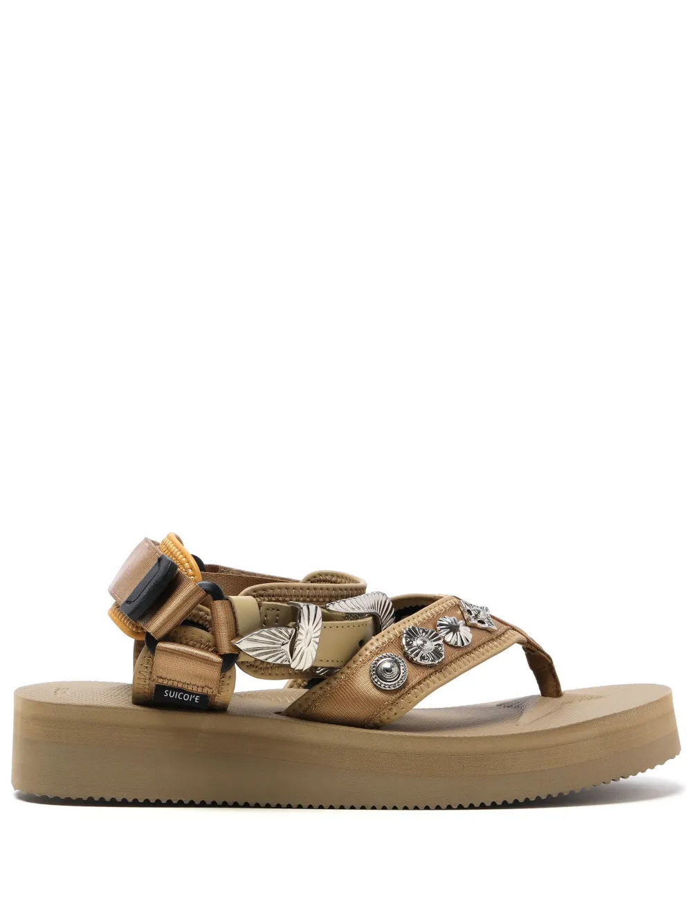 Suicoke store platform sandals