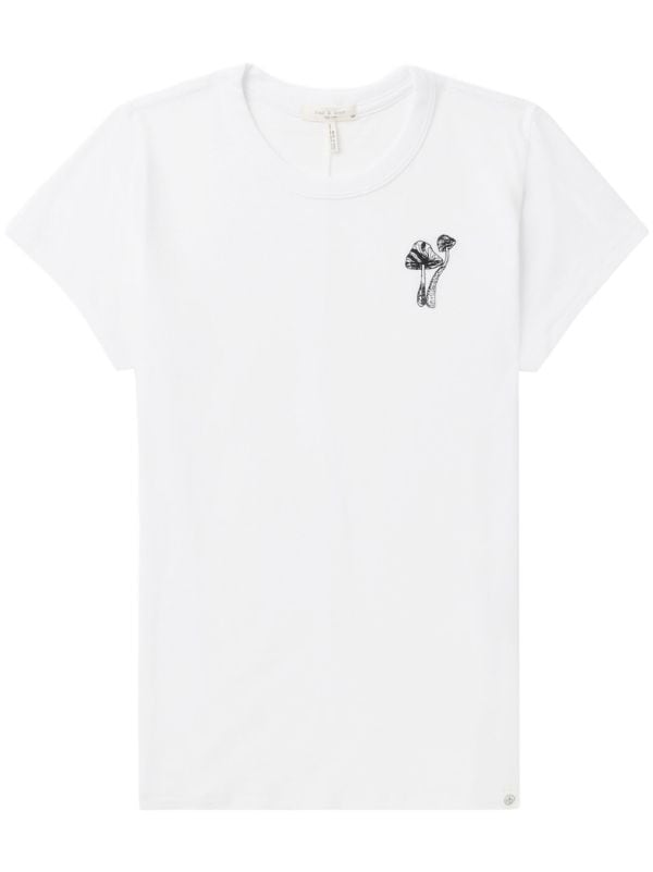 Rag & Bone Mushroom organic-cotton T-shirt - Farfetch