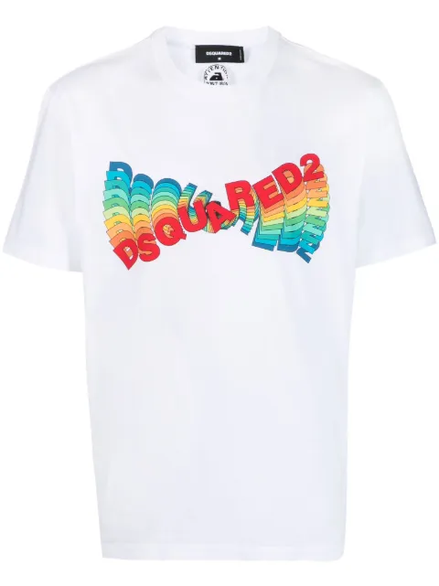 DSQUARED2 logo-print short-sleeve T-shirt