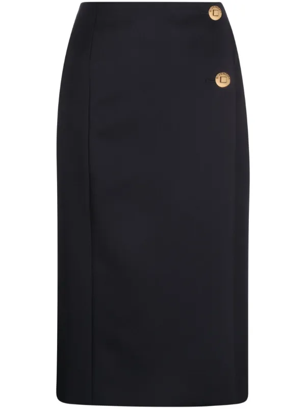 【送料&関税込】Givenchy Wool Midi Skirt Givenchy Pleated Wool Midi Skirt | Neiman Marcus