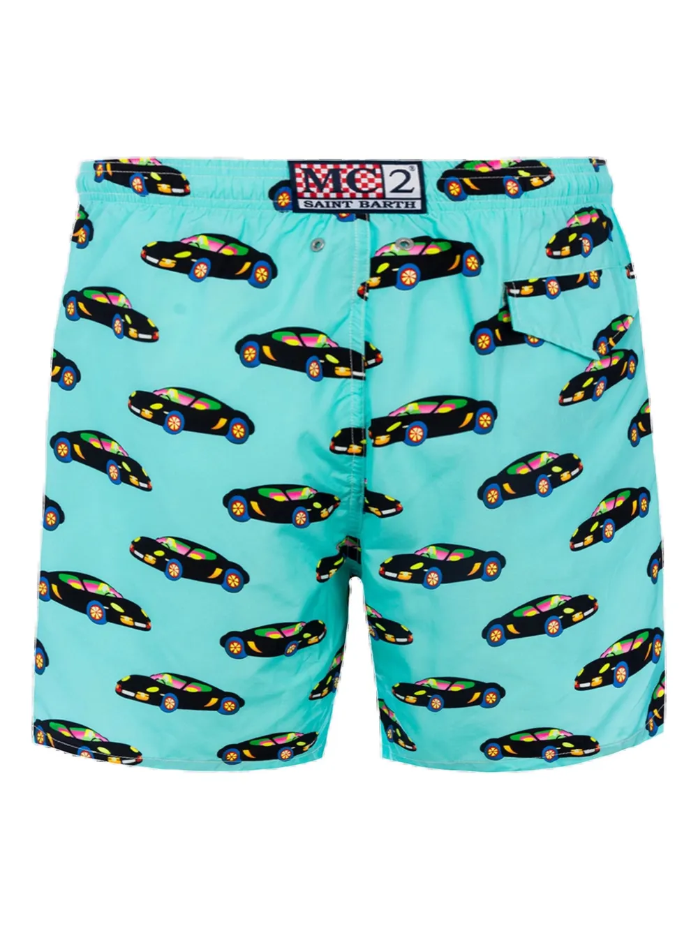 MC2 Saint Barth car-print swim shorts | Swim Shorts | Image 2