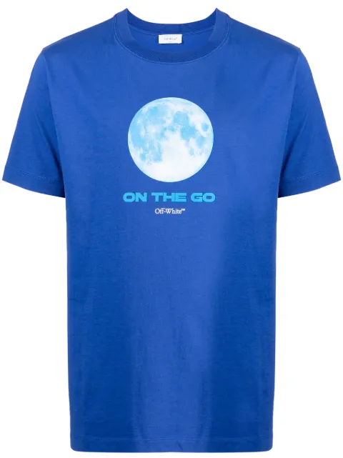 Off-White On The Go Moon cotton T-shirt