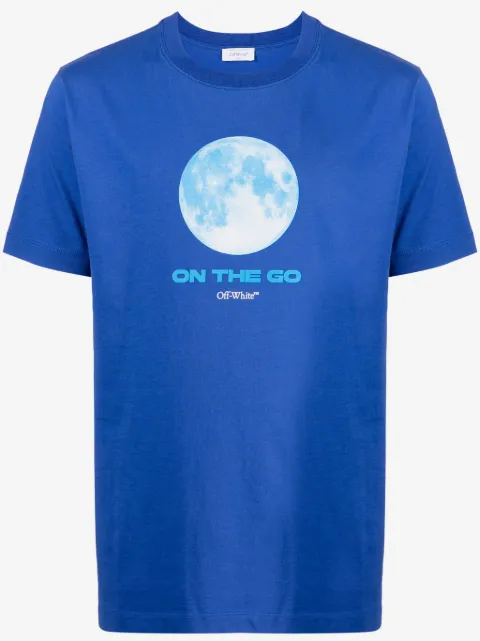 Off-White On The Go Moon cotton T-shirt