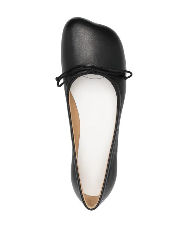 MM6 Maison Margiela Anatomic Leather Ballerina Shoes - Farfetch