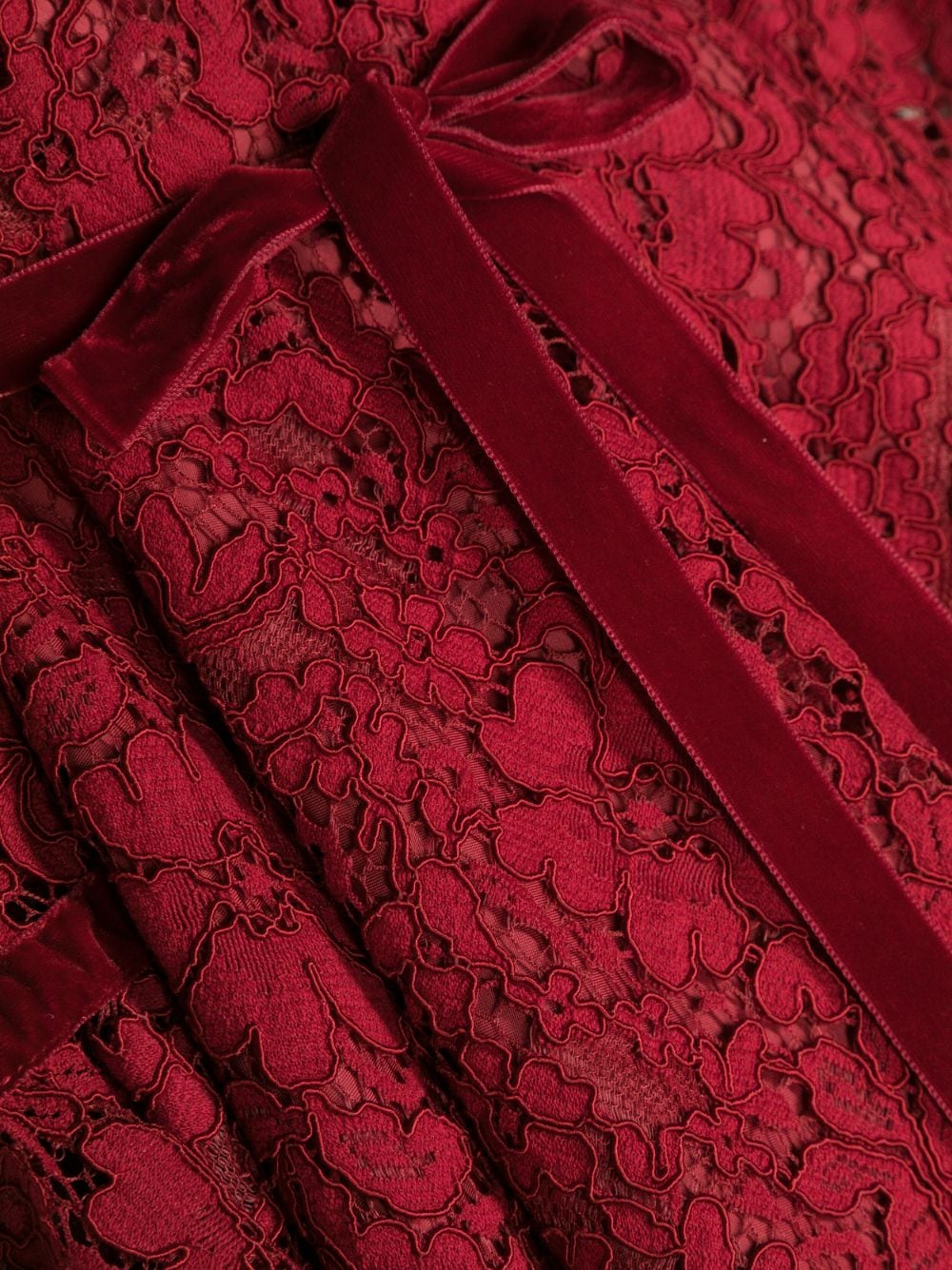 La Stupenderia Mouwloze jurk Rood