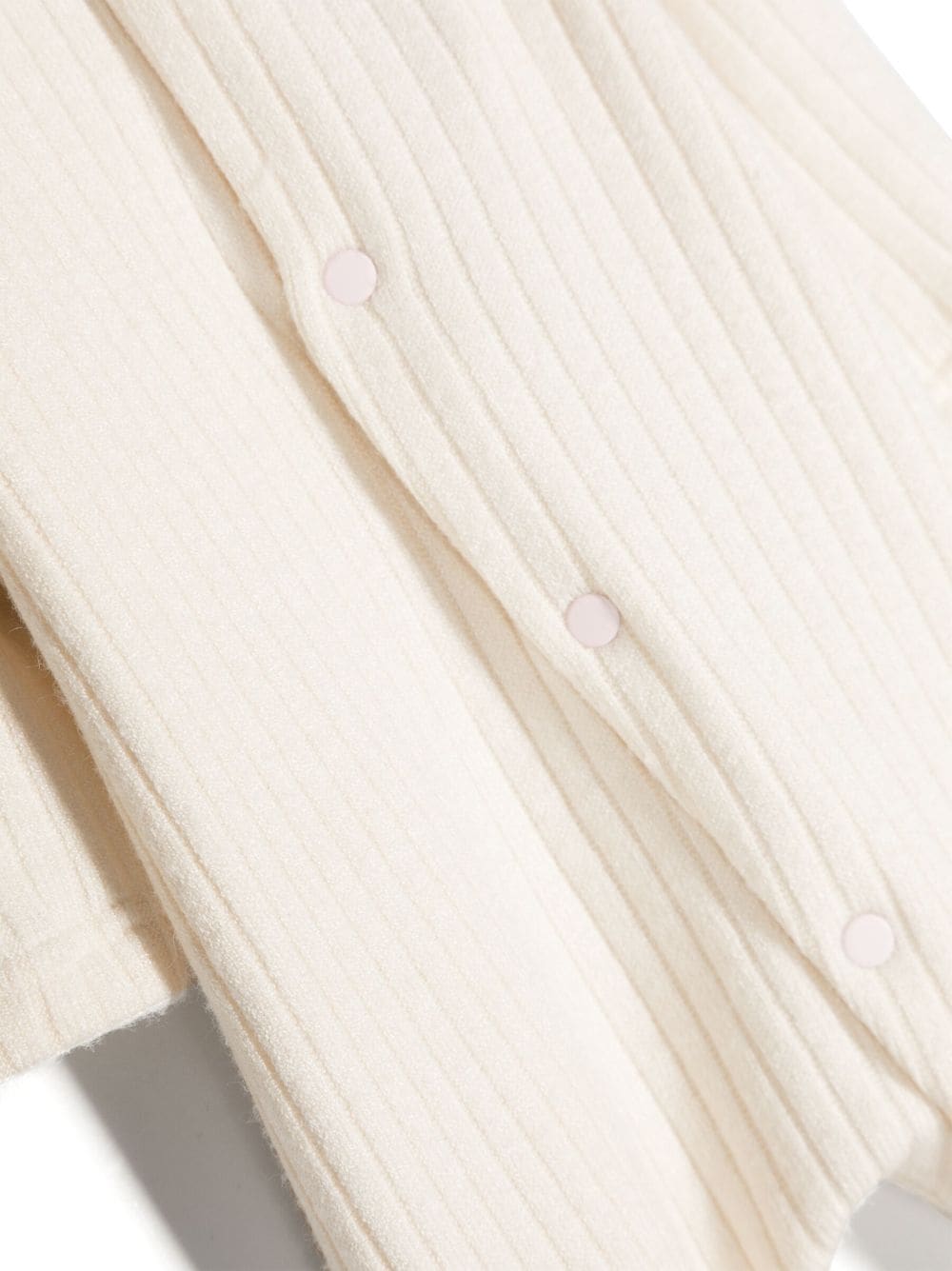 Shop La Stupenderia Embroidered-design Ribbed-knit Bodysuit In White