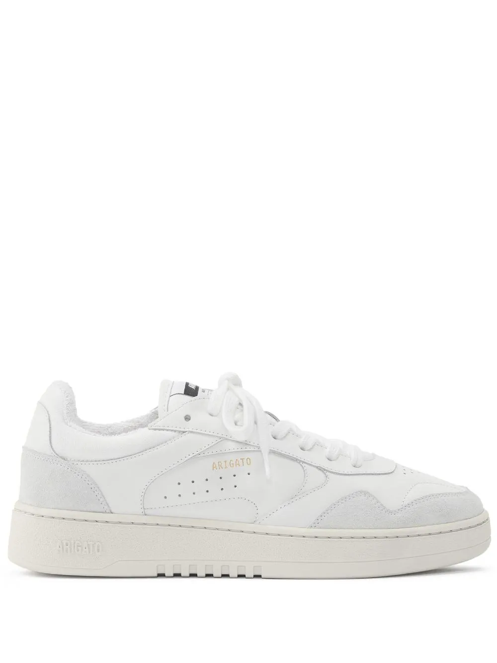 Shop Axel Arigato Arlo Panelled Low-top Sneakers In White