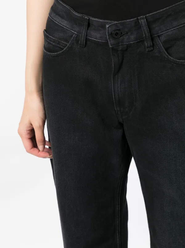 Off White 90s fit straight leg Jeans Farfetch