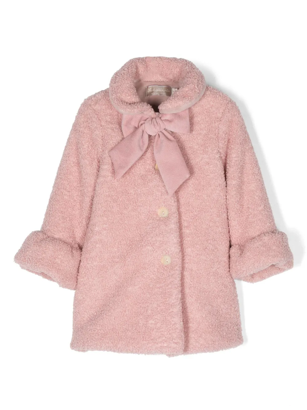 La Stupenderia fleecetexture Padded Coat Farfetch