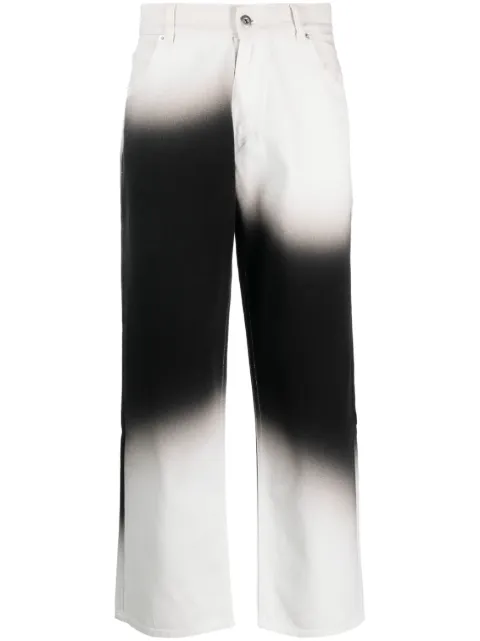 Liberal Youth Ministry ombré-effect straight-leg trousers