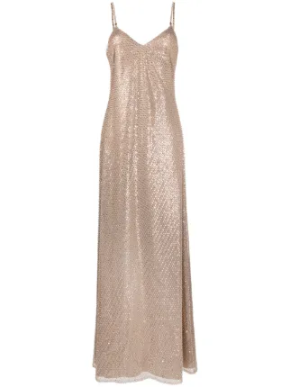slim fit dress slacks Wedtrend Women Golden Metallic Long Prom Dress A-Line Spaghetti Straps Cut Out Ruched Evening Party Dress, Golden / US16 main image 1