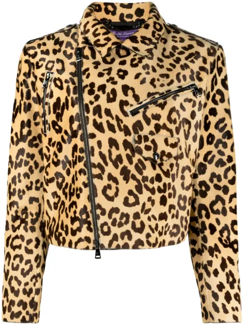 Ralph Lauren Collection Bevelyn leopard-print Jacket