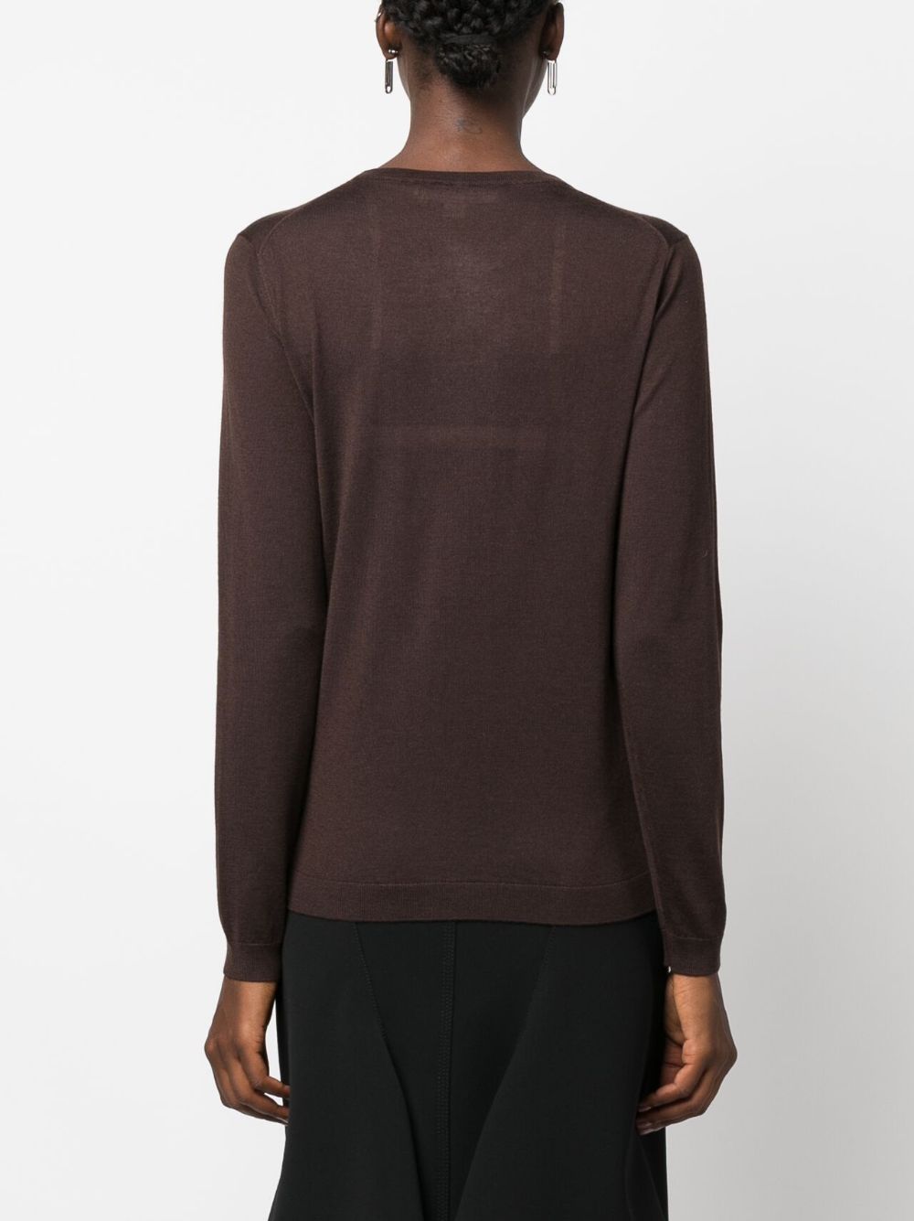 Ralph Lauren Collection fine-knit crew-neck cashmere jumper Women