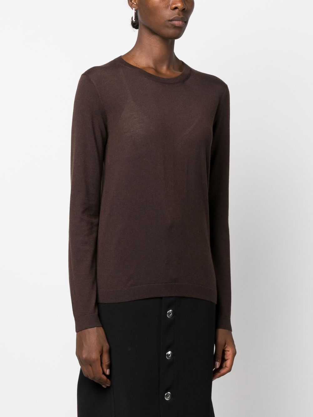 Ralph Lauren Collection fine-knit crew-neck cashmere jumper Women