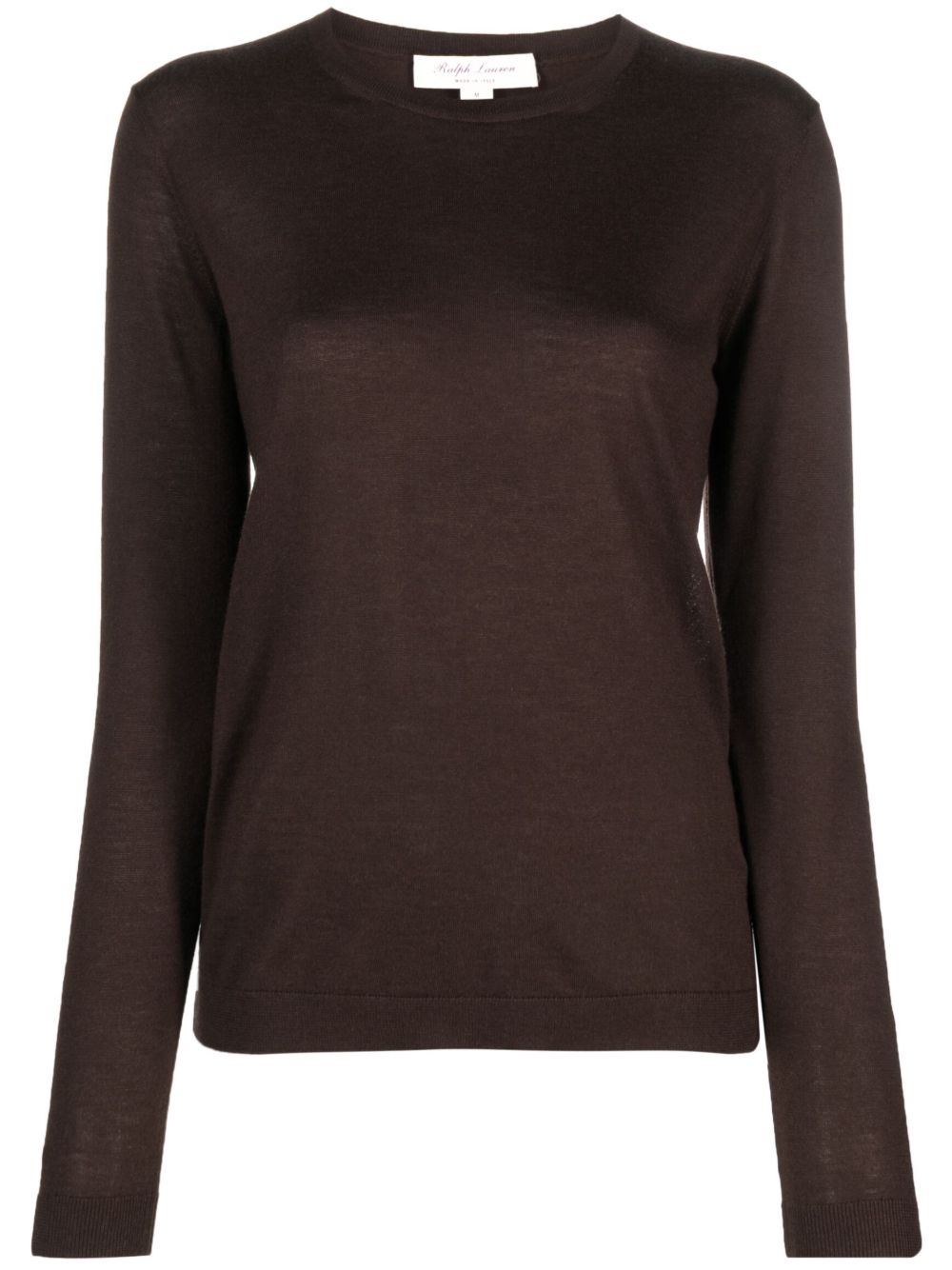 Ralph Lauren Collection fine-knit crew-neck cashmere jumper Women