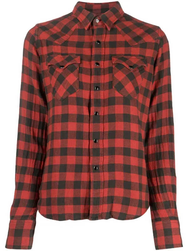 Ralph lauren red linen shirt outlet