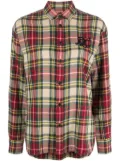 Polo Ralph Lauren logo-embroidered plaid shirt