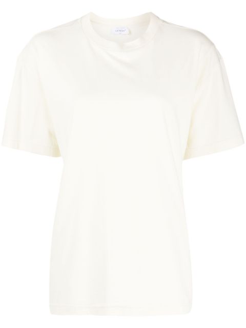 Off-White Diag-Stripe cotton T-shirt Women