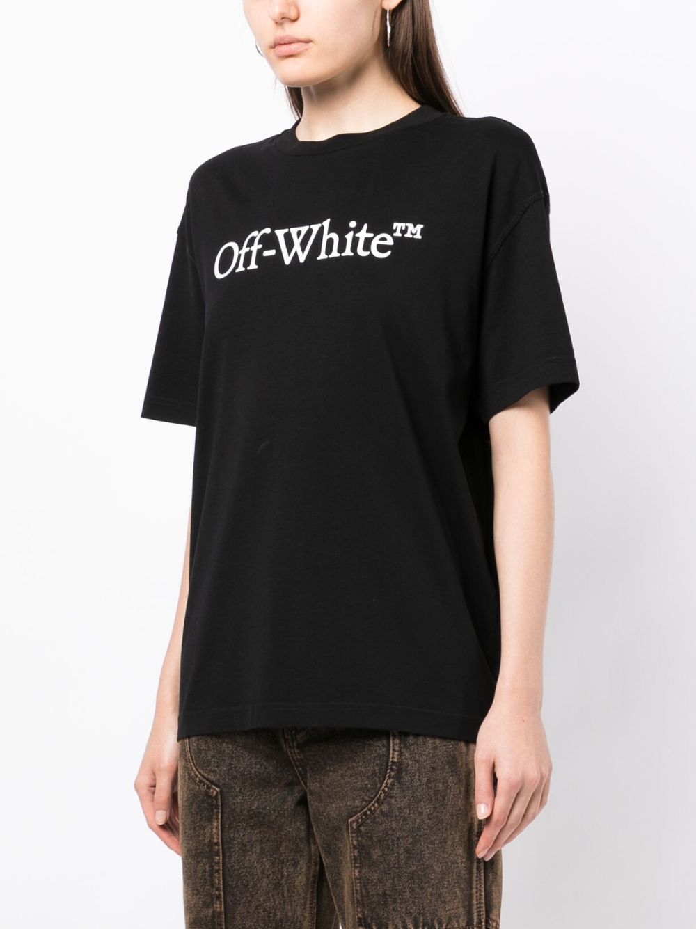 Off-White logo-print short-sleeve T-shirt Women