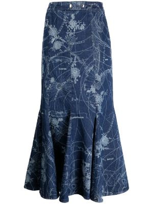 Wild Fable Women's High-Rise Cutoff Floral Print Denim Shorts Medium Wash -  ShopStyle