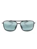 Maui Jim Kaupo Gap square-frame sunglasses - Black