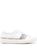 Golden Goose glitter-trim low-top sneakers - White